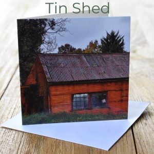 Greeting Card - Tin Shed